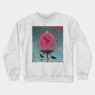 Flower Bird Crewneck Sweatshirt